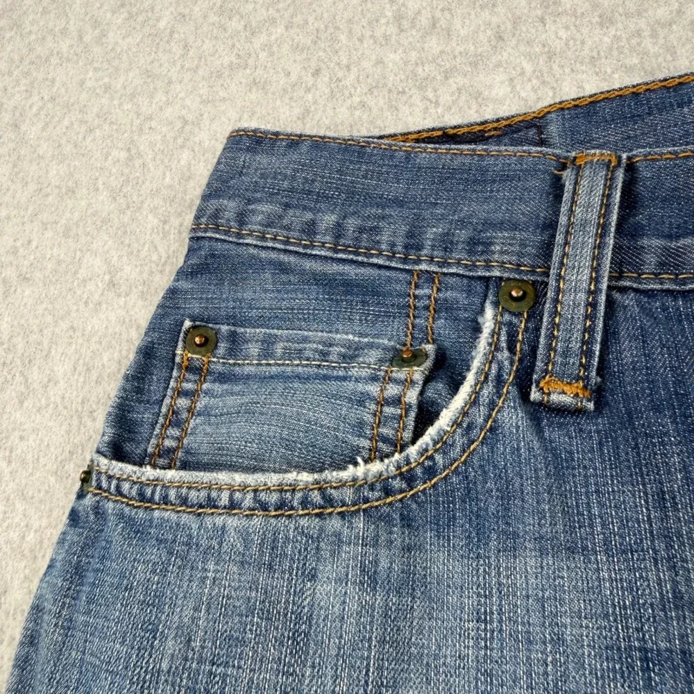 Vintage‎ Levis 505 Jeans Mens 30x32 (Fits 30x31) Blue Straight Fit Denim Cotton